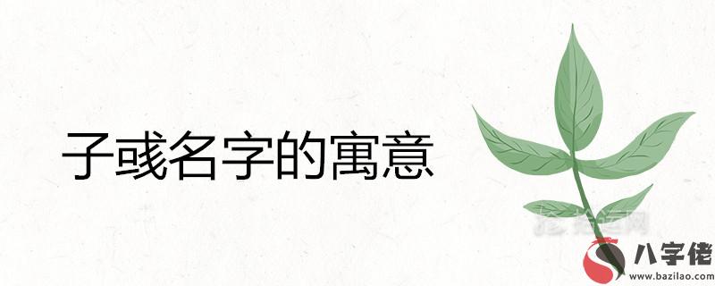 子彧這個名字的寓意是什麼 彧字取名的最佳配字有哪些