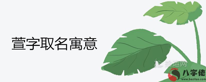 女孩萱字的寓意和含義是什麼