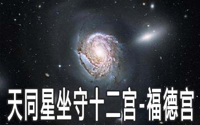 天同星坐守十二宮：福德宮詳解