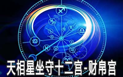 天相星坐守十二宮：財帛宮詳解