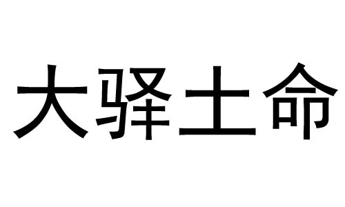 大驛土命是什麼意思 大驛土命和什麼命最配