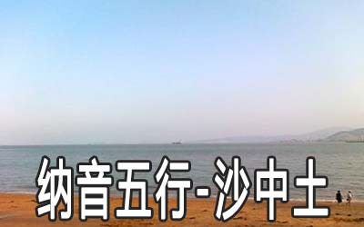 八字納音五行：沙中土命詳解